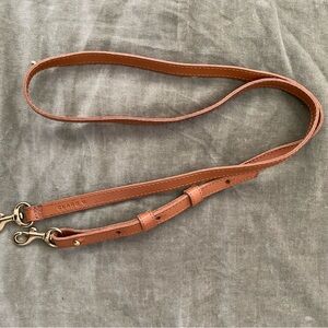 Clare V Adjustable Crossbody Strap in Cuoio